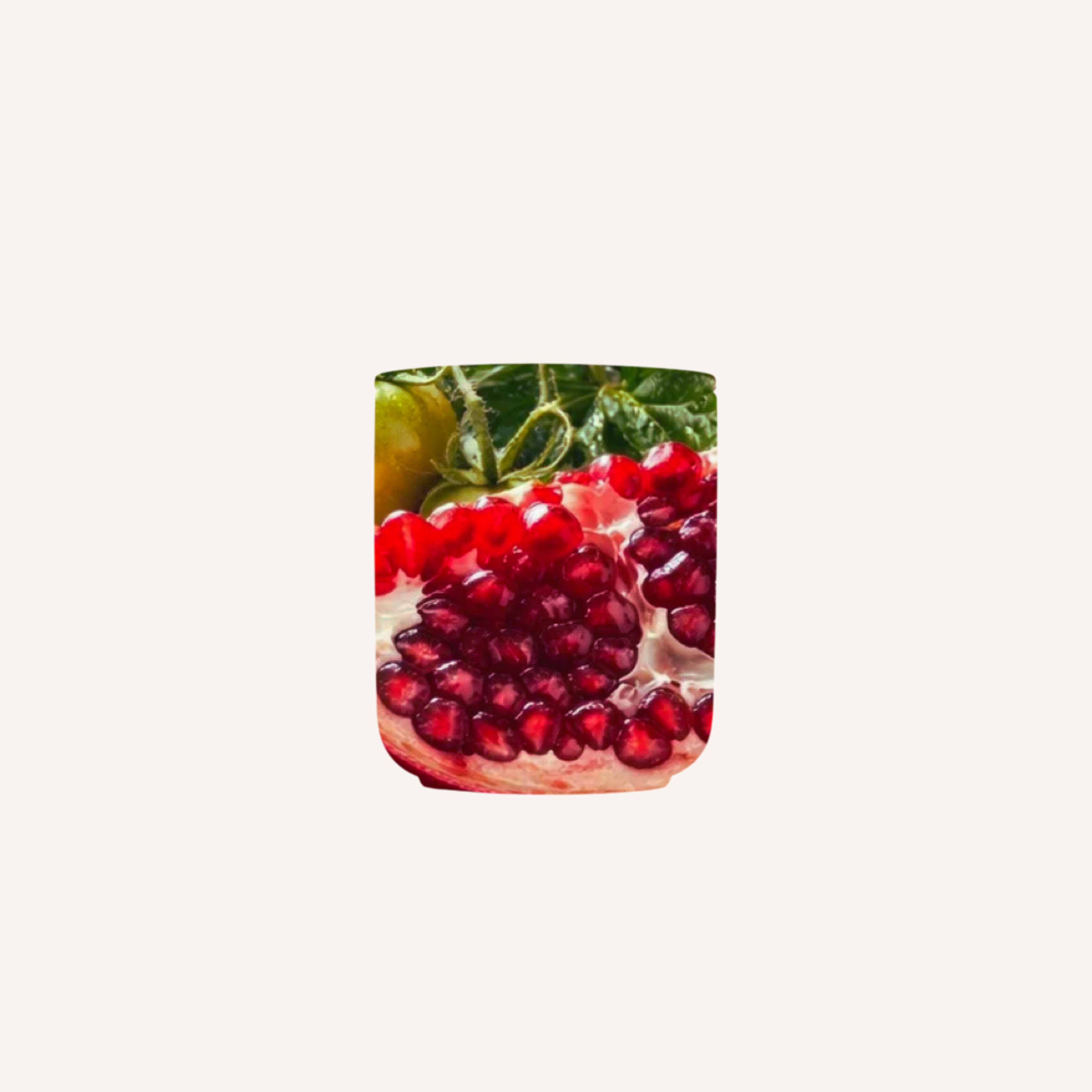 Tomato Leaves & Pomegranate Soy Wax Candle - 375ml