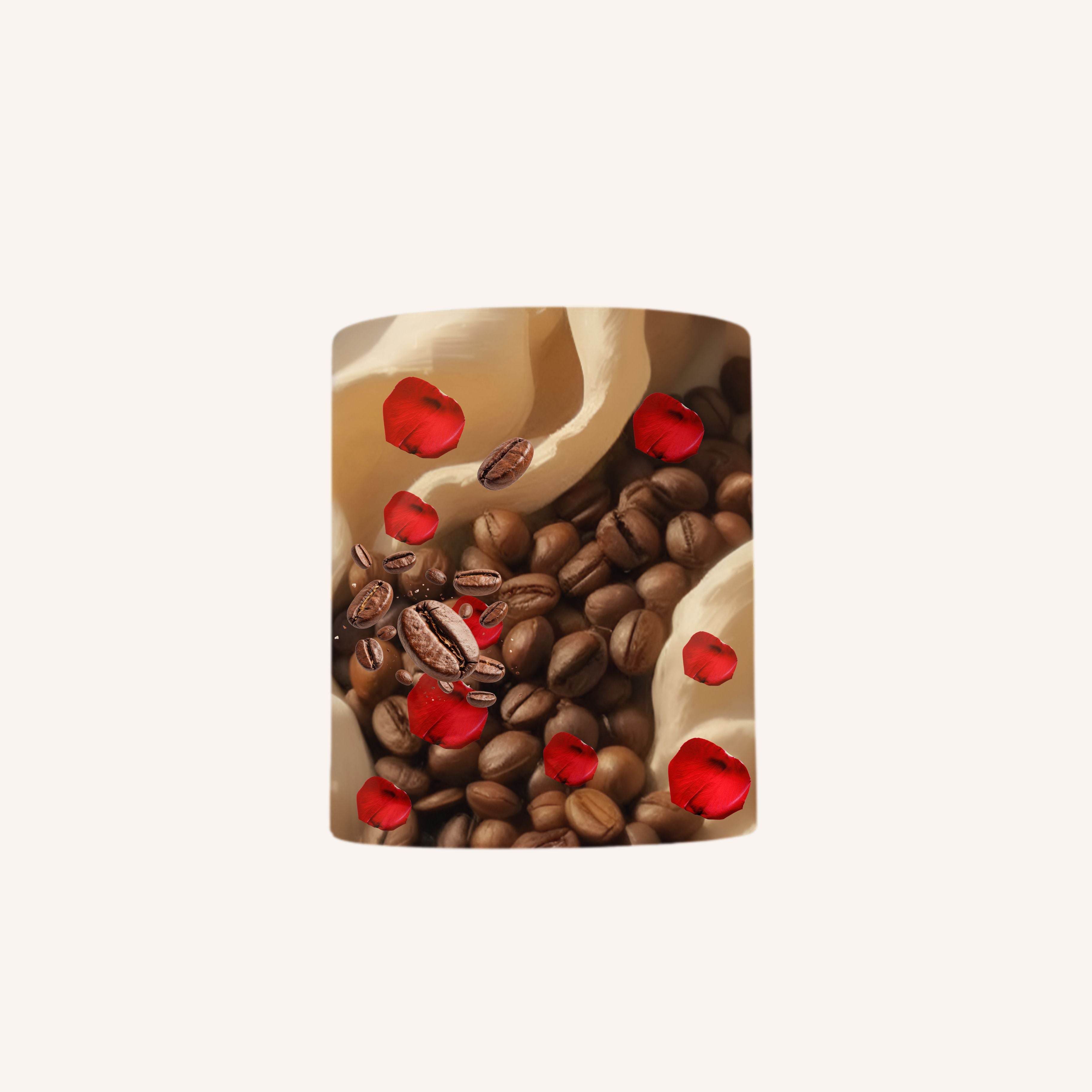 Rose & Coffee Bean Soy Wax Candle - 400ml