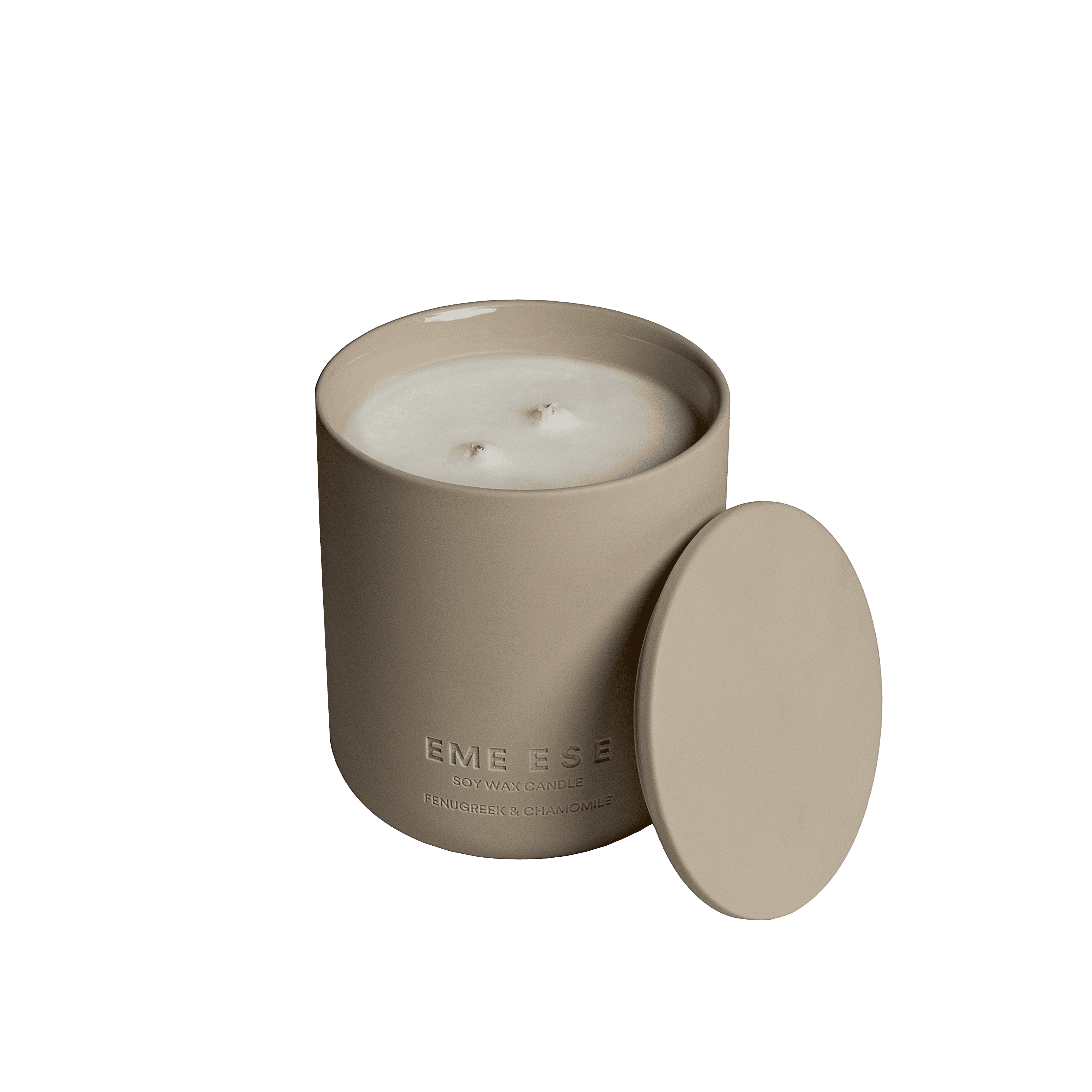 Fenugreek & Chamomile Soy Wax Candle - 375ml