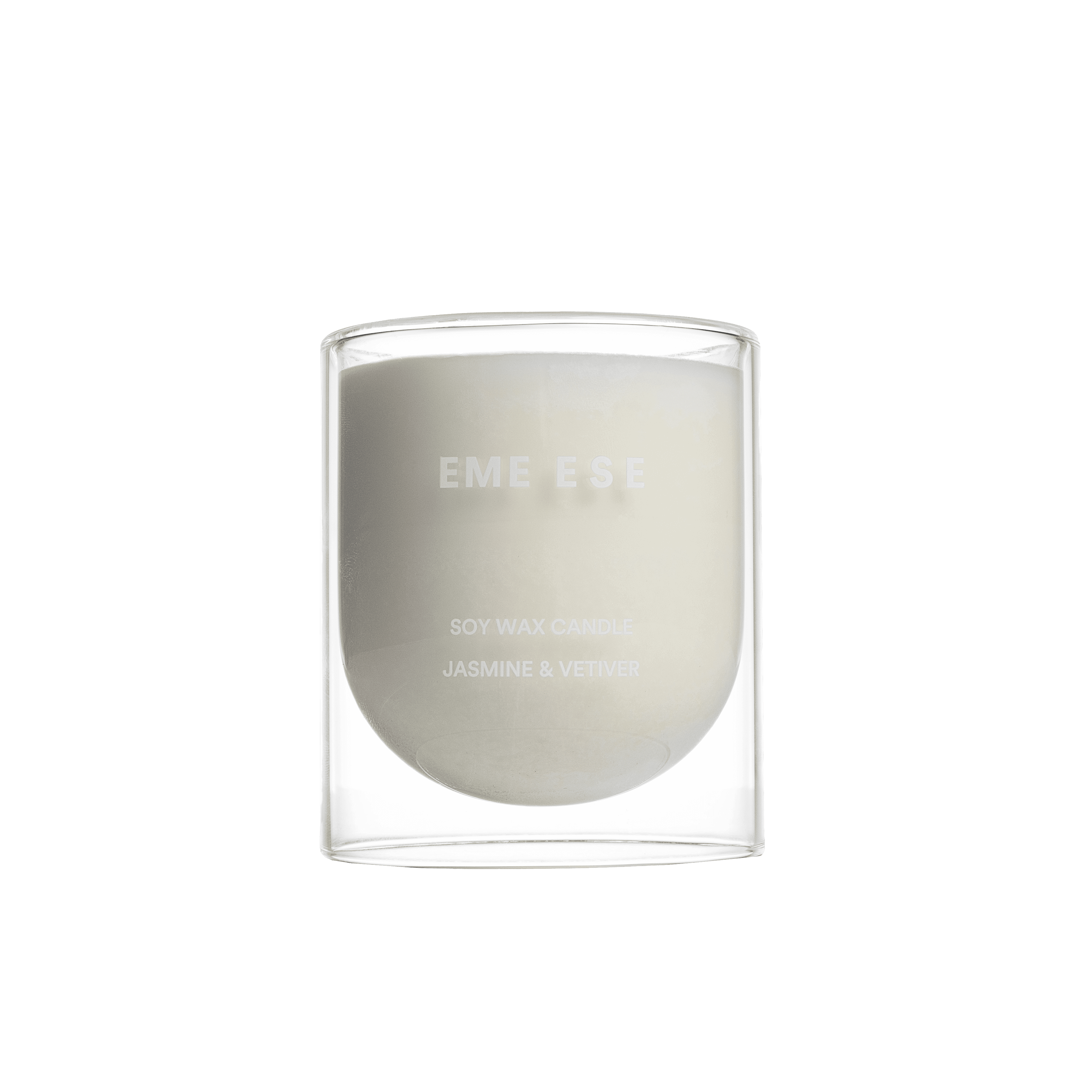 Jasmine & Vetiver Soy Wax Candle - 400ml