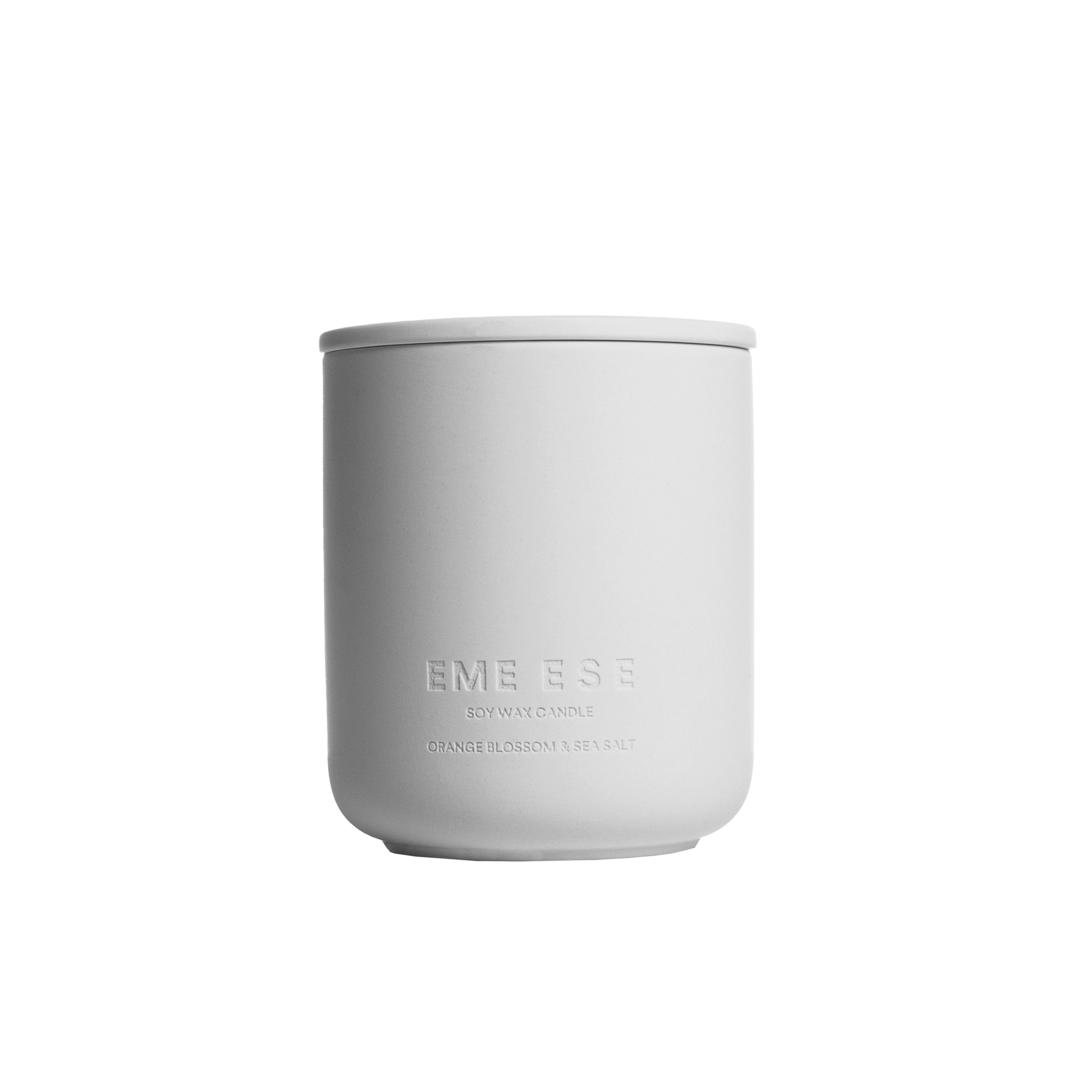 Orange Blossom & Sea Salt Soy Wax Candle - 375ml
