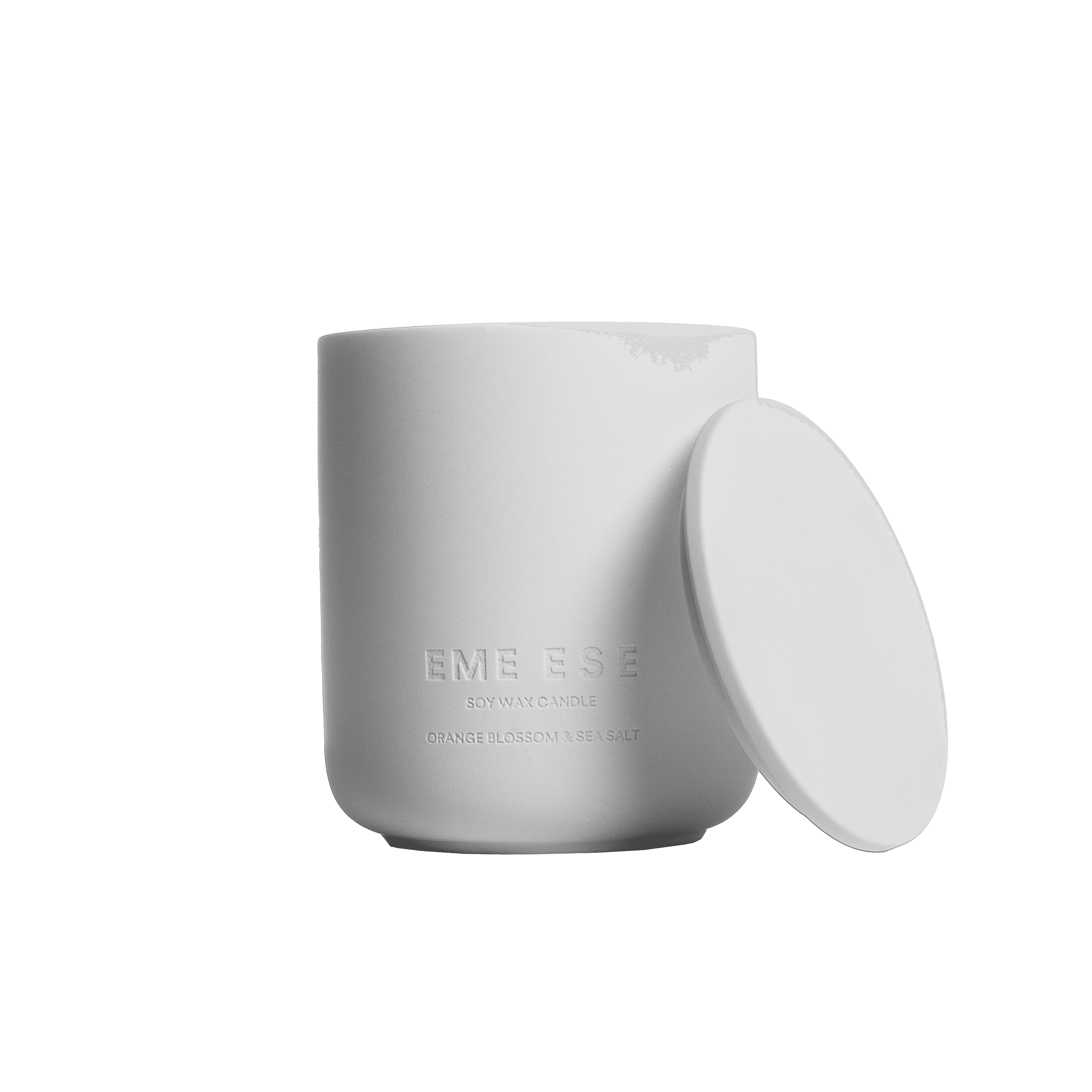 Orange Blossom & Sea Salt Soy Wax Candle - 375ml