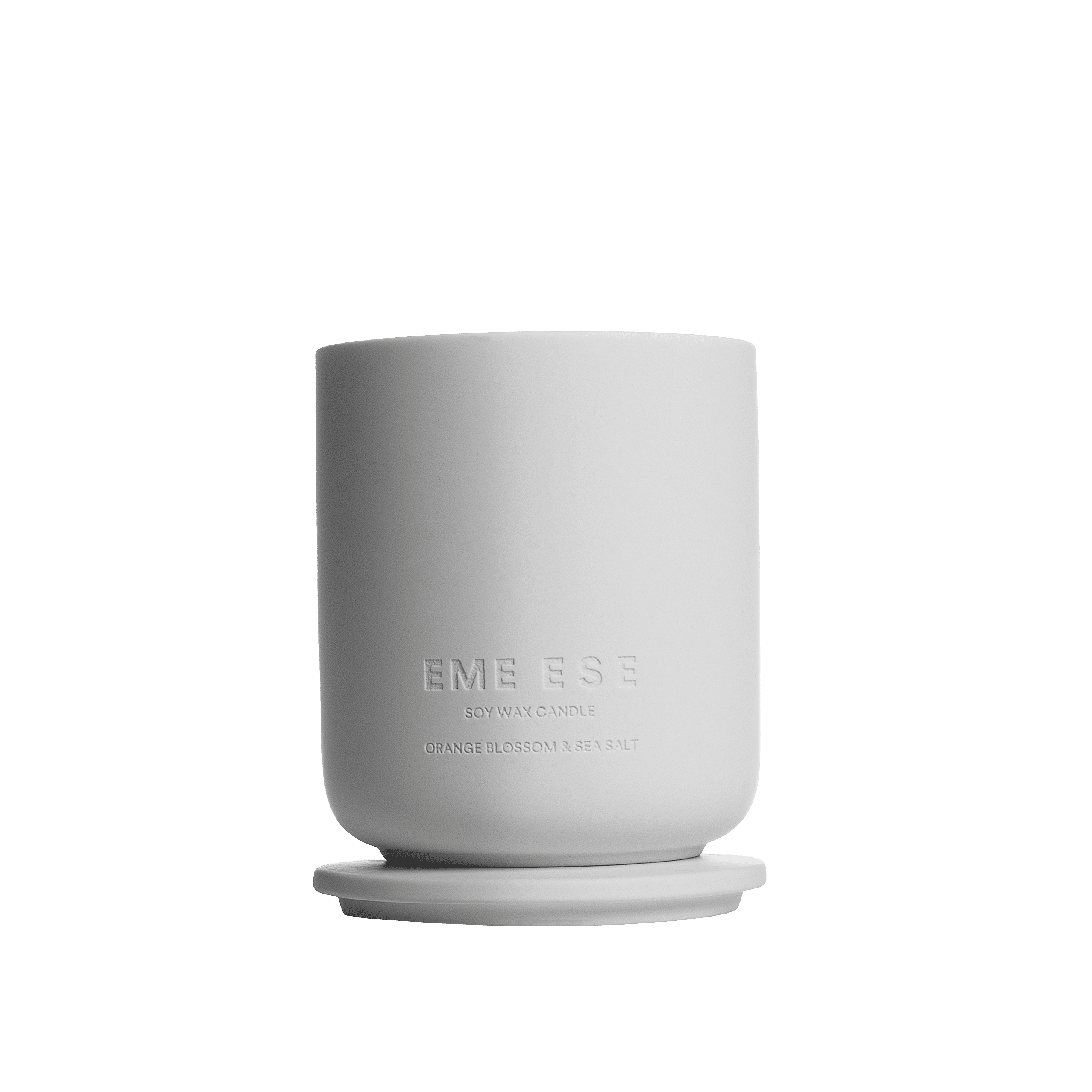 Orange Blossom & Sea Salt Soy Wax Candle - 375ml