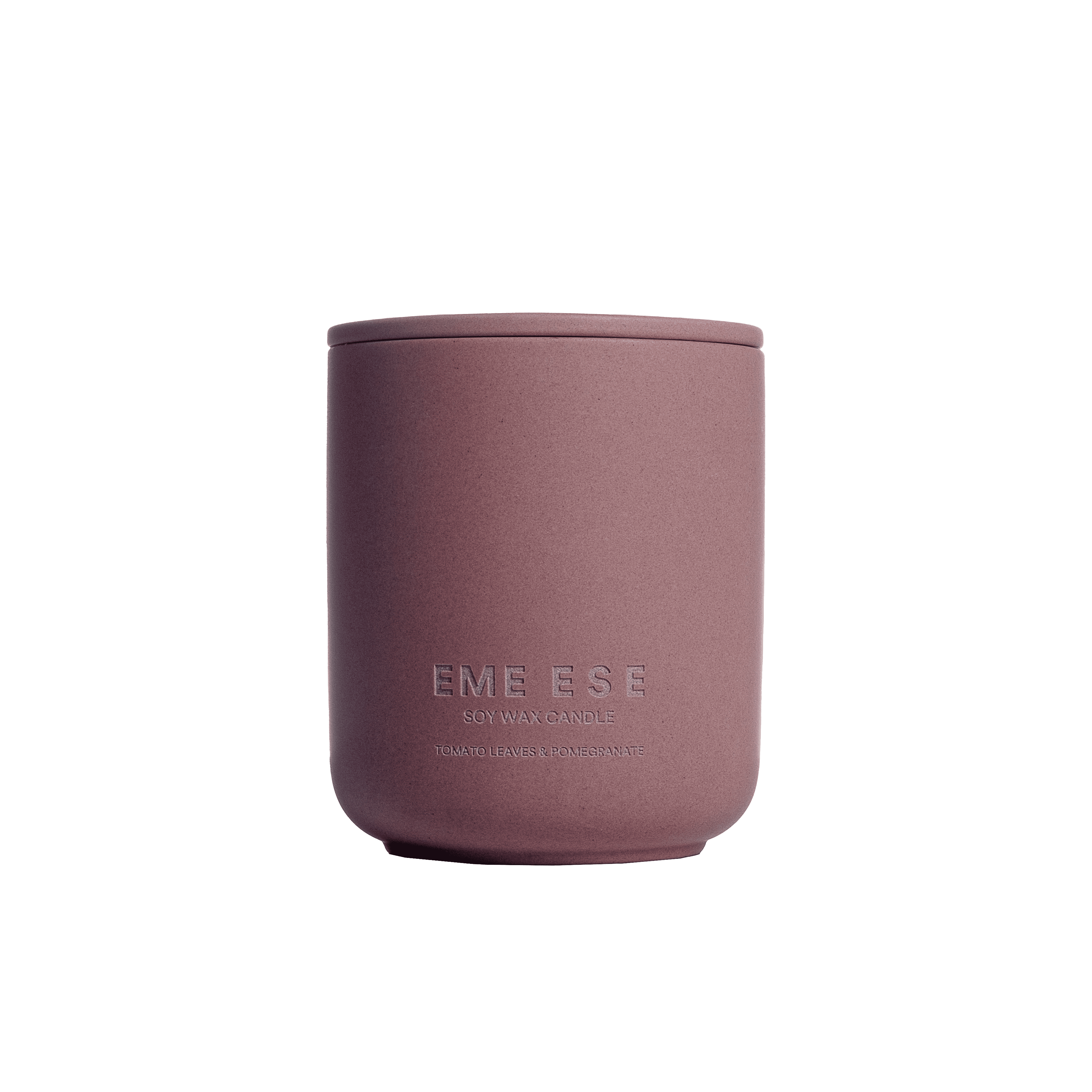 Tomato Leaves & Pomegranate Soy Wax Candle - 375ml