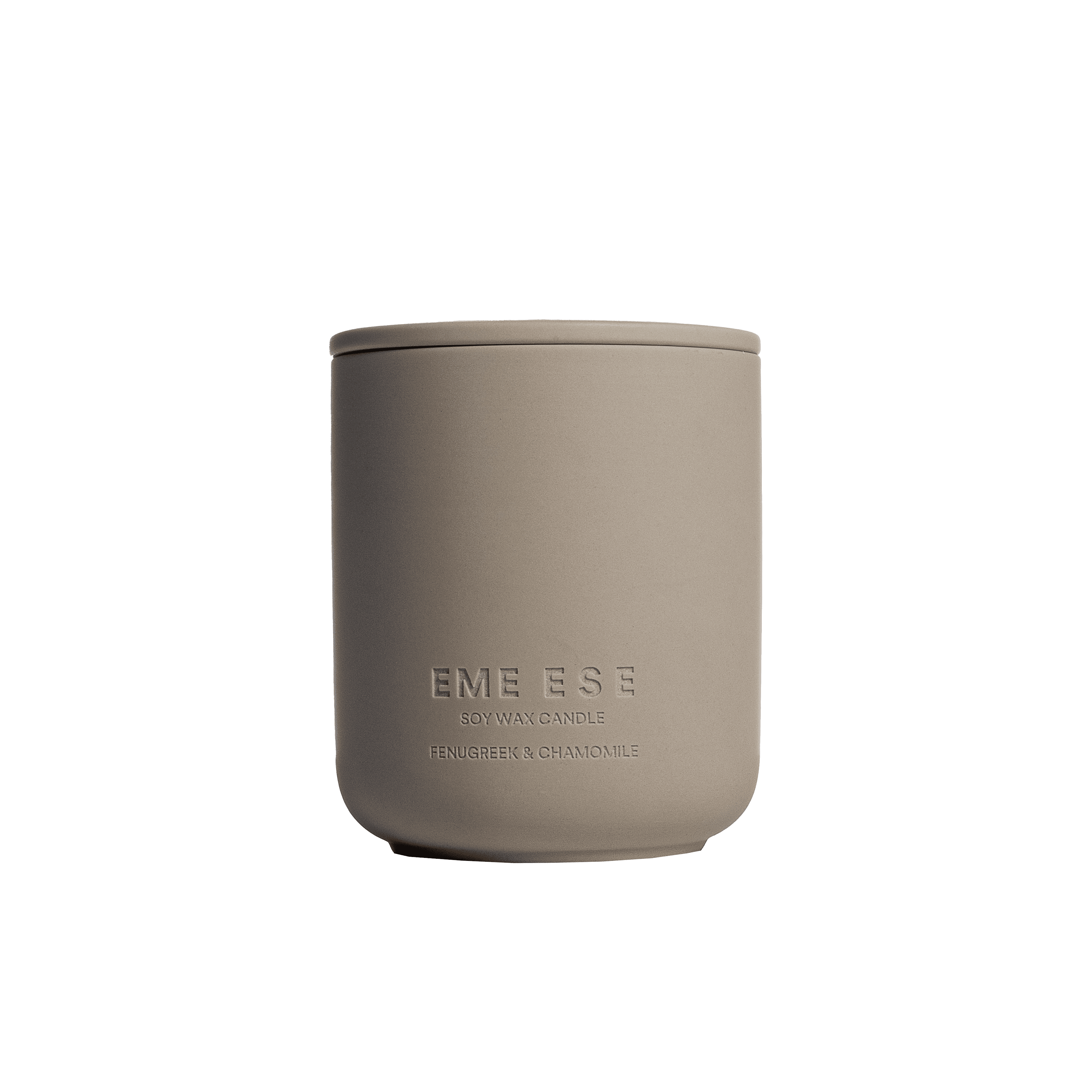 Fenugreek & Chamomile Soy Wax Candle - 375ml