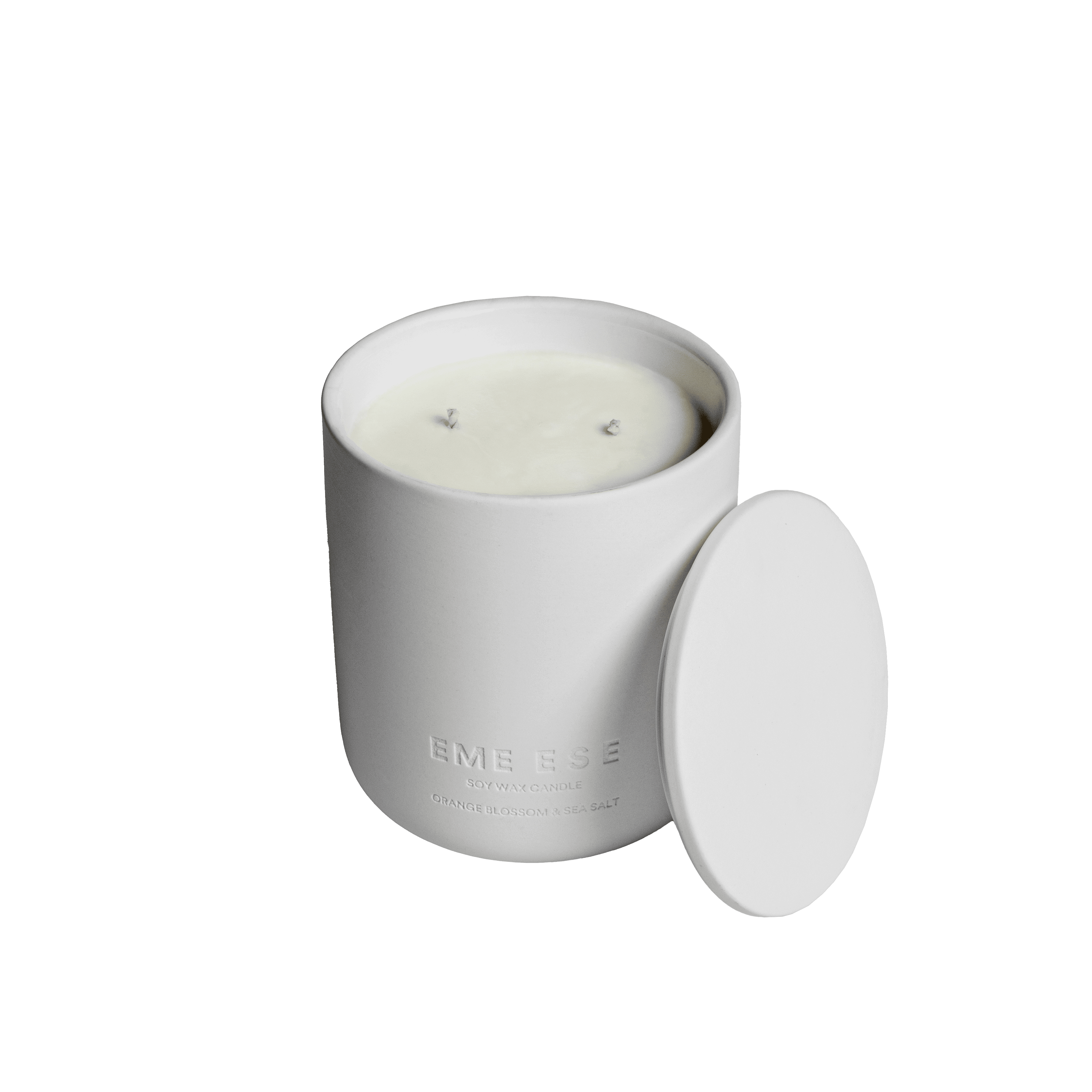 Orange Blossom & Sea Salt Soy Wax Candle - 375ml