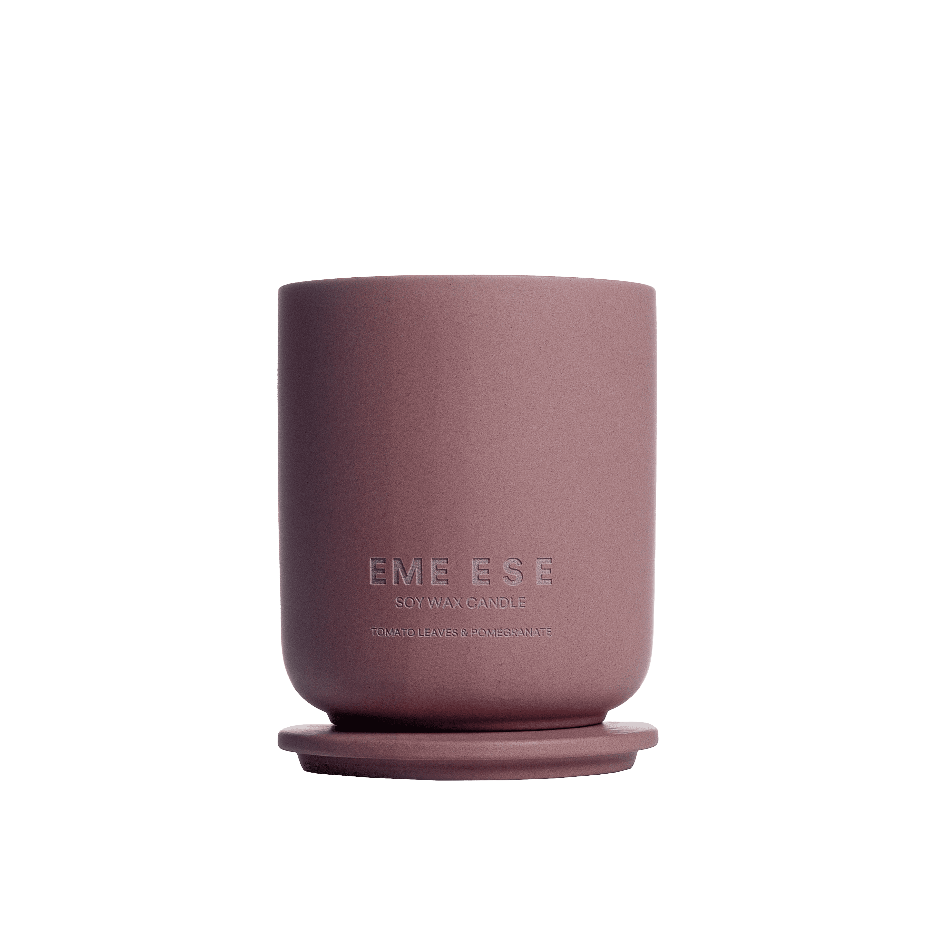 Tomato Leaves & Pomegranate Soy Wax Candle - 375ml